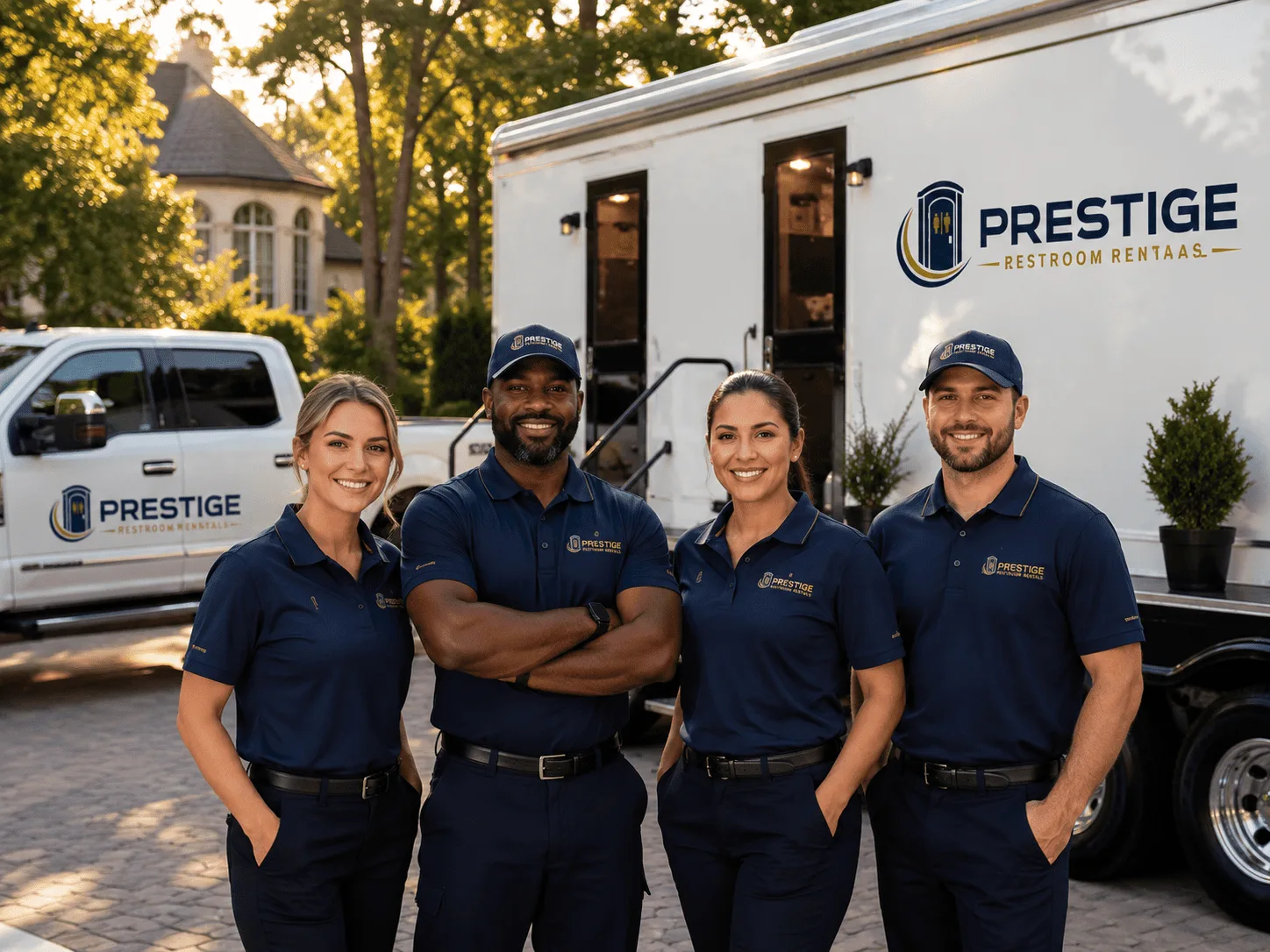 Trusted Luxury Portable Restrooms company in Kilbourne, LA